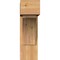 Ekena Millwork Thorton Block Smooth Bracket w/ Offset Brace, Western Red Cedar, 7 1/2"W x 20"D x 24"H BKT0806X20X24THR05SWR - alternate 3